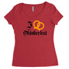 i love oktoberfest Women's Triblend Scoop T-shirt