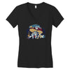 stoned in wonderland Women's V-Neck T-Shirt