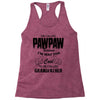 I'm Called Pawpaw Because  I'm Way Too Cool To Be Called Grandfather Racerback Tank