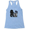 robotic trashcan Racerback Tank