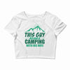 Camper Couple Man Crop Top