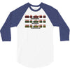 time machine circuits 3/4 Sleeve Shirt