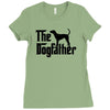 the dogfather bluetick coonhound Ladies Fitted T-Shirt