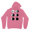 the phases of the moon of laika dog Unisex Hoodie