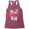new mudhoney logo Racerback Tank