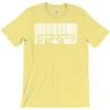 made in japan sticker vinyl decal barcode car window bumper jdm T-Shirt