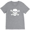 skull bones V-Neck Tee