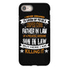 Super Cool Father In Law Of A Freaking Awesome Son In Law iPhone 8