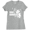 ted friday is highday Ladies Fitted T-Shirt