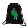 rude zombie Drawstring Bags