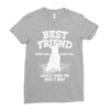 Best Friend Bull Terrier Ladies Fitted T-Shirt