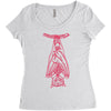 hanging around Women's Triblend Scoop T-shirt