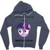 twilight has special eyes Zipper Hoodie