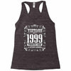 vintage made in 1999 perfectly aged a living legend Racerback Tank