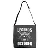 Legends Are Born In October Adjustable Strap Totes