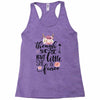 Tough She Be But Little She Is Fierce Racerback Tank