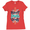 nobody can drag me down Ladies Fitted T-Shirt