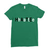 hate Ladies Fitted T-Shirt