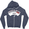 Drunk O Meter Zipper Hoodie