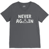 never again V-Neck Tee