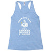 chicken nugget scientist Racerback Tank