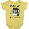 teach me how to love Baby Onesie