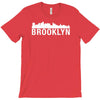 brooklyn city skyline silhouette T-Shirt
