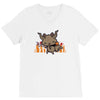 meowy krampus V-Neck Tee