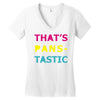pansexual pride Women's V-Neck T-Shirt