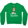 merry cristmas reindeer Crewneck Sweatshirt