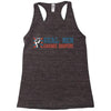 real maen change diaper Racerback Tank