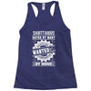Sagittarius Hated By Many Wanted By Plenty Racerback Tank