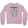 onward robots! &ndash; by chris ware Crewneck Sweatshirt