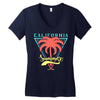 California Summer Women's V-Neck T-Shirt