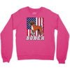 usa boxer flag Crewneck Sweatshirt