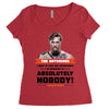 the notorıous i want to take this opportunity to apologize to absolut Women's Triblend Scoop T-shirt