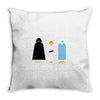 father, son, holy spirit Throw Pillow
