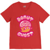 donut ghost V-Neck Tee