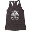 Pepa The Man The Myth The Legend Racerback Tank