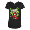 angry ninja and co Maternity Scoop Neck T-shirt