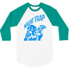 new retro night trap 3/4 Sleeve Shirt