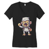 bigfoot Women's V-Neck T-Shirt