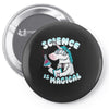 science is magical Pin-back button