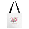 Don't Just Fly Soar Dumbo Tote Bags