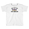 will run for ice cream Toddler T-shirt