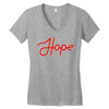 hope inspiration Women's V-Neck T-Shirt