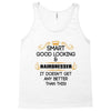 Smart Good Looking Hairdresser Doesnt Get Better Than This Tank Top