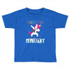 Born Unicorns-Born February Toddler T-shirt