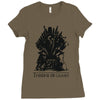 throne of games Ladies Fitted T-Shirt