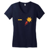 sheriff grimes Women's V-Neck T-Shirt